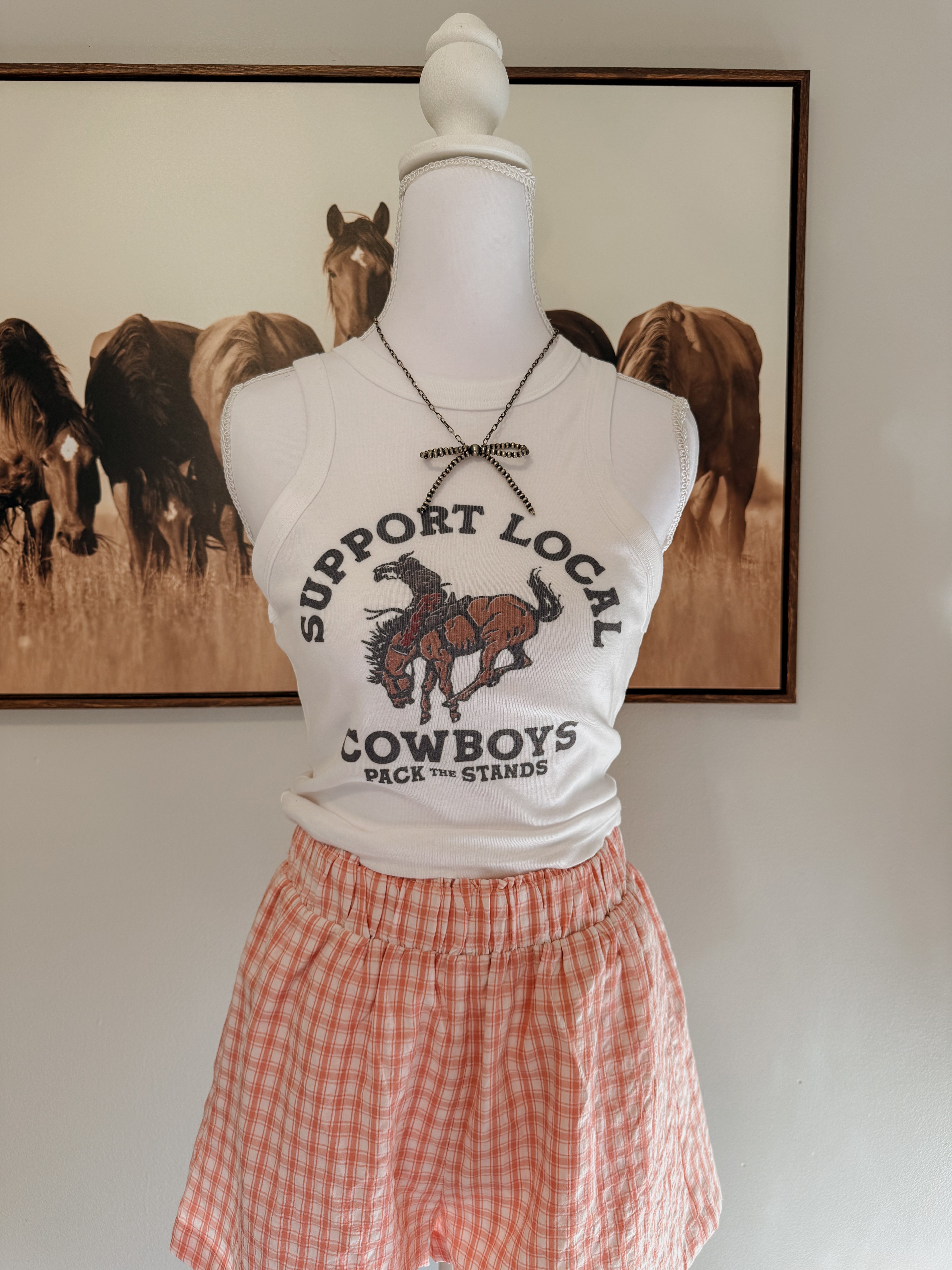 Support Local Cowboys Tank