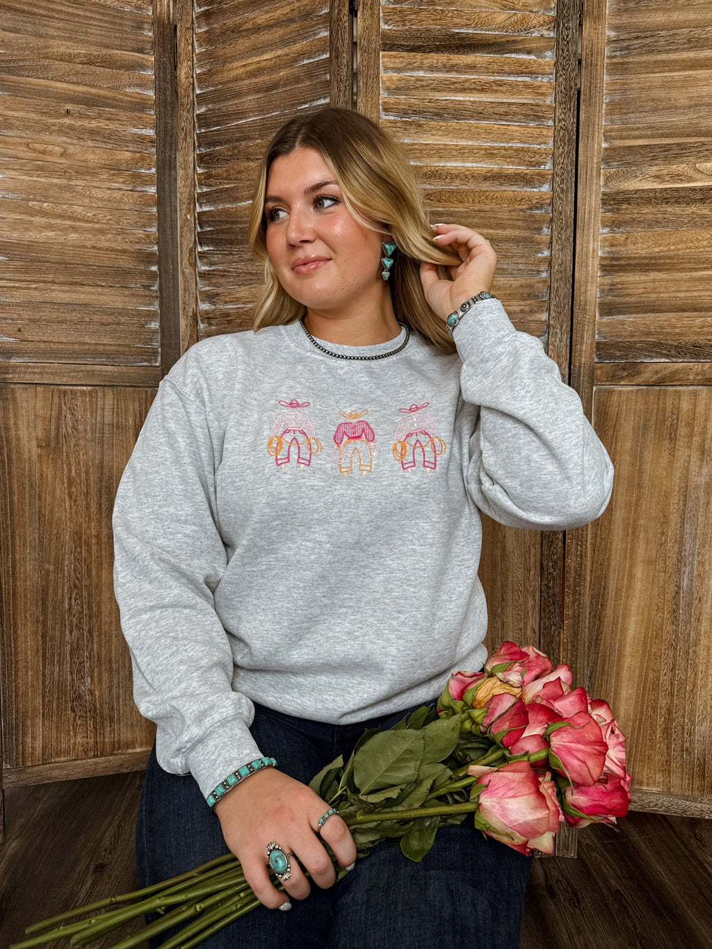 The Tres Vaqueros Crewneck