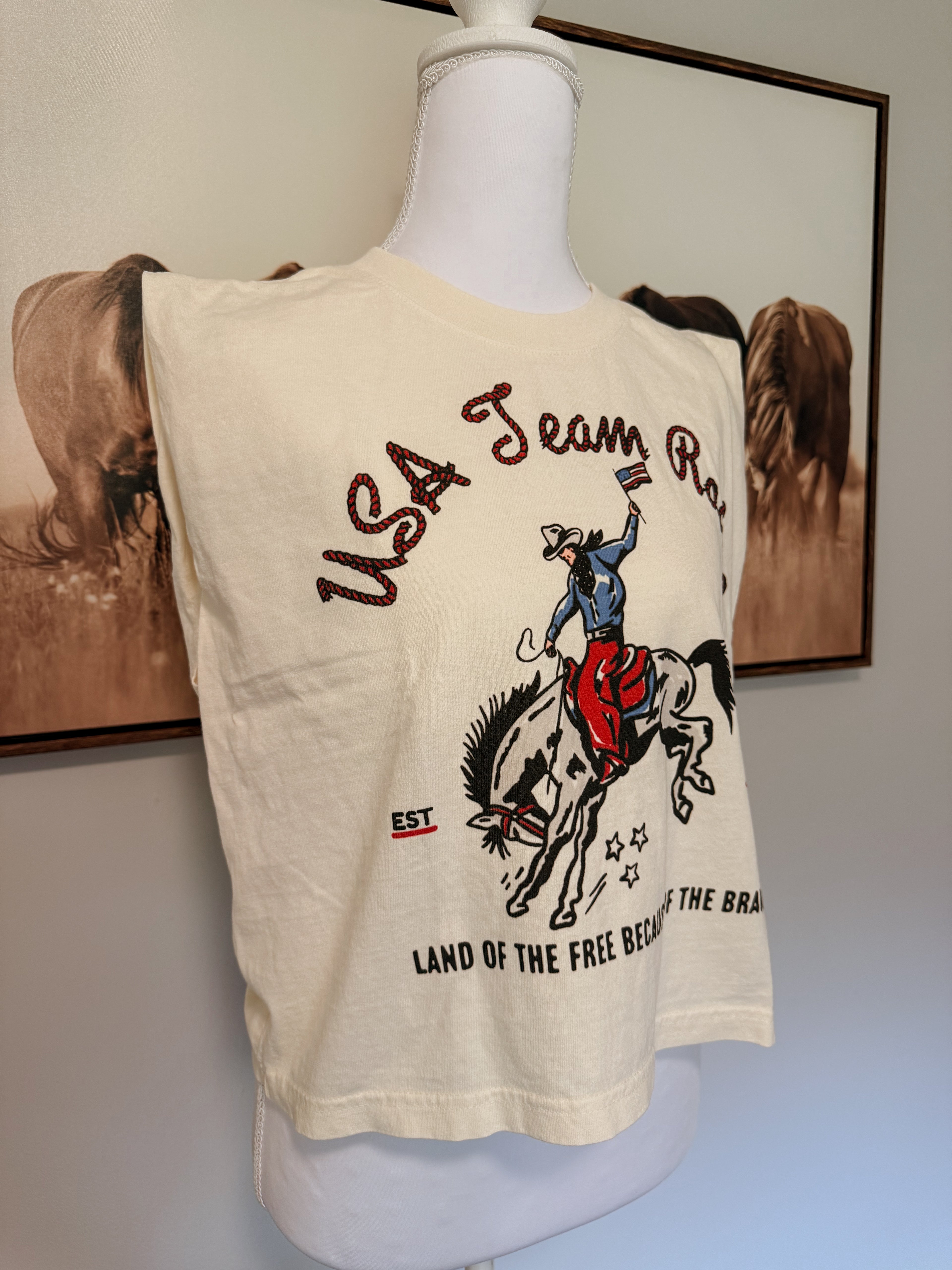 Born Free Muscle Tank