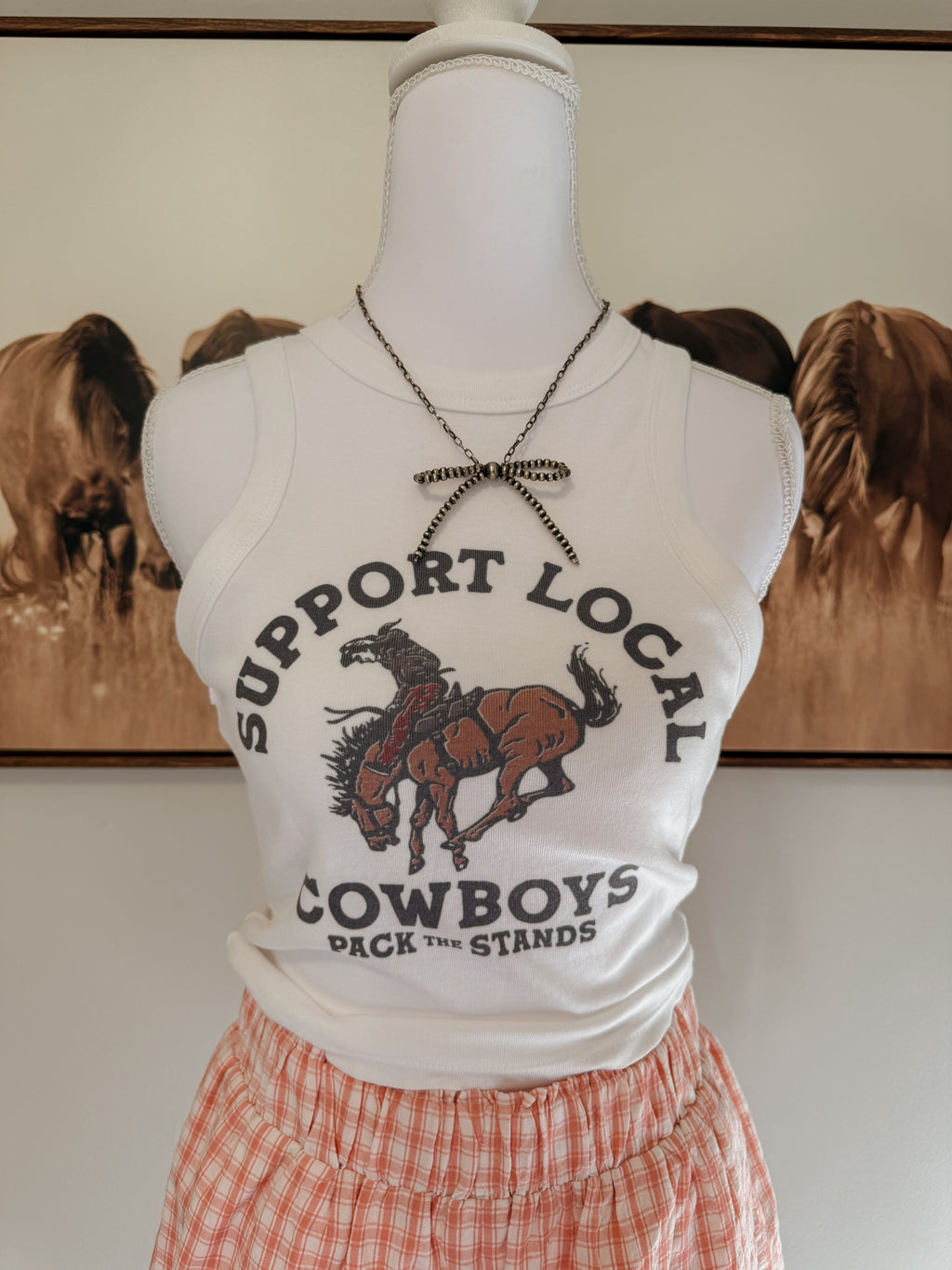 Support Local Cowboys Tank