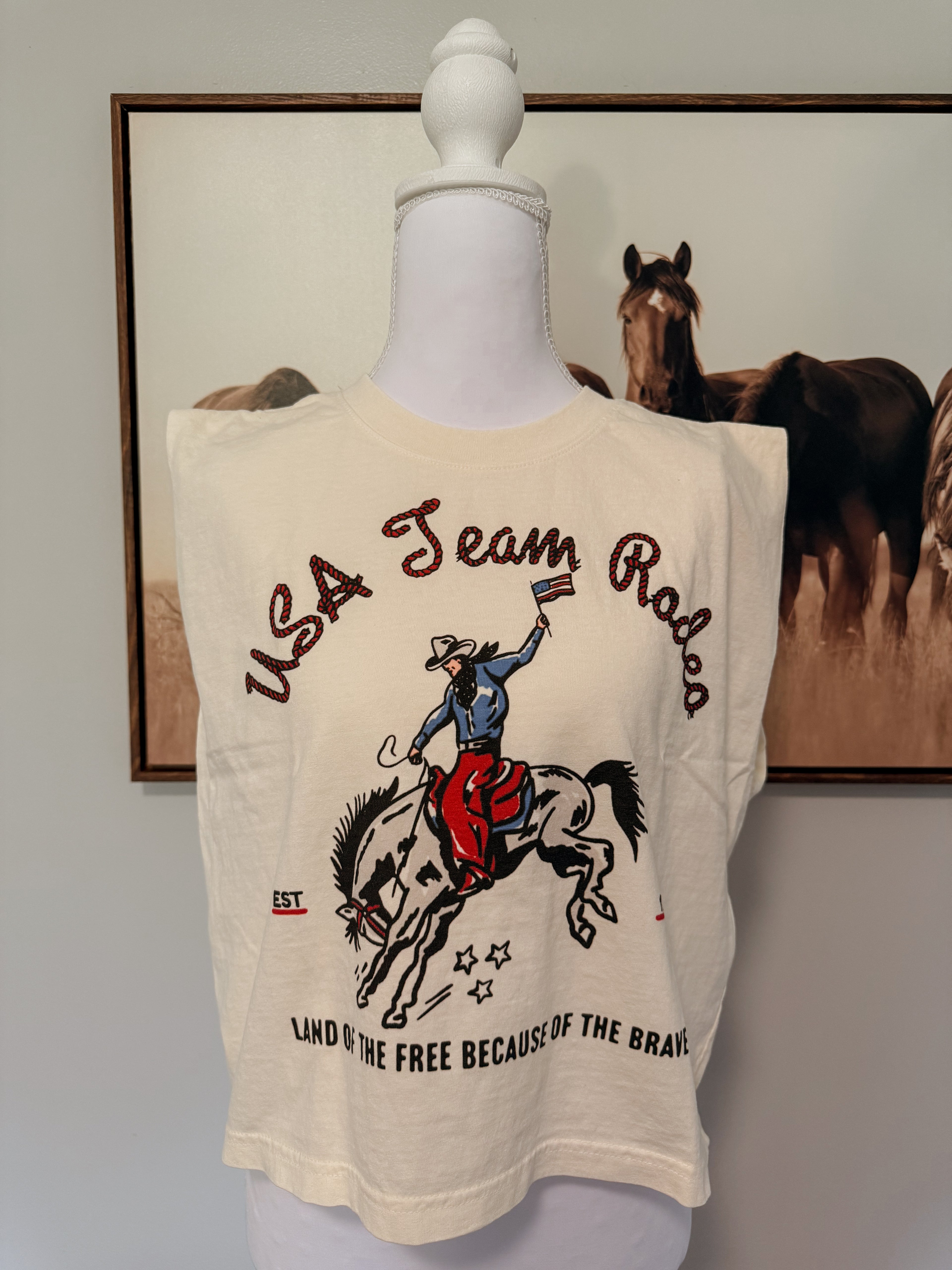 Born Free Muscle Tank