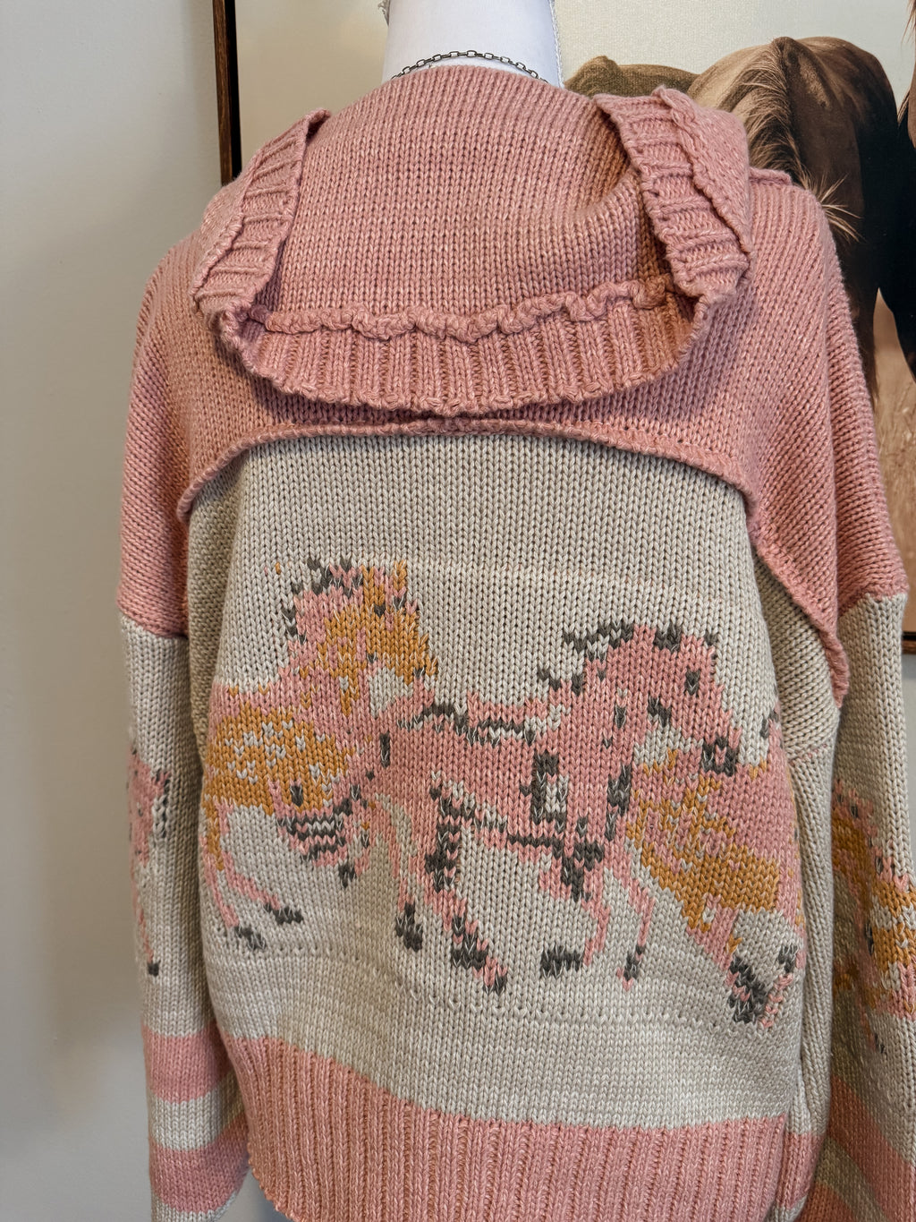 The Vintage Blush Knit Sweater