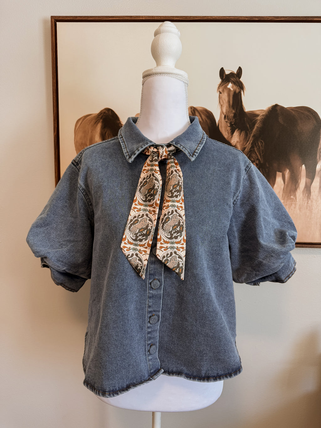 The Verona Button Up