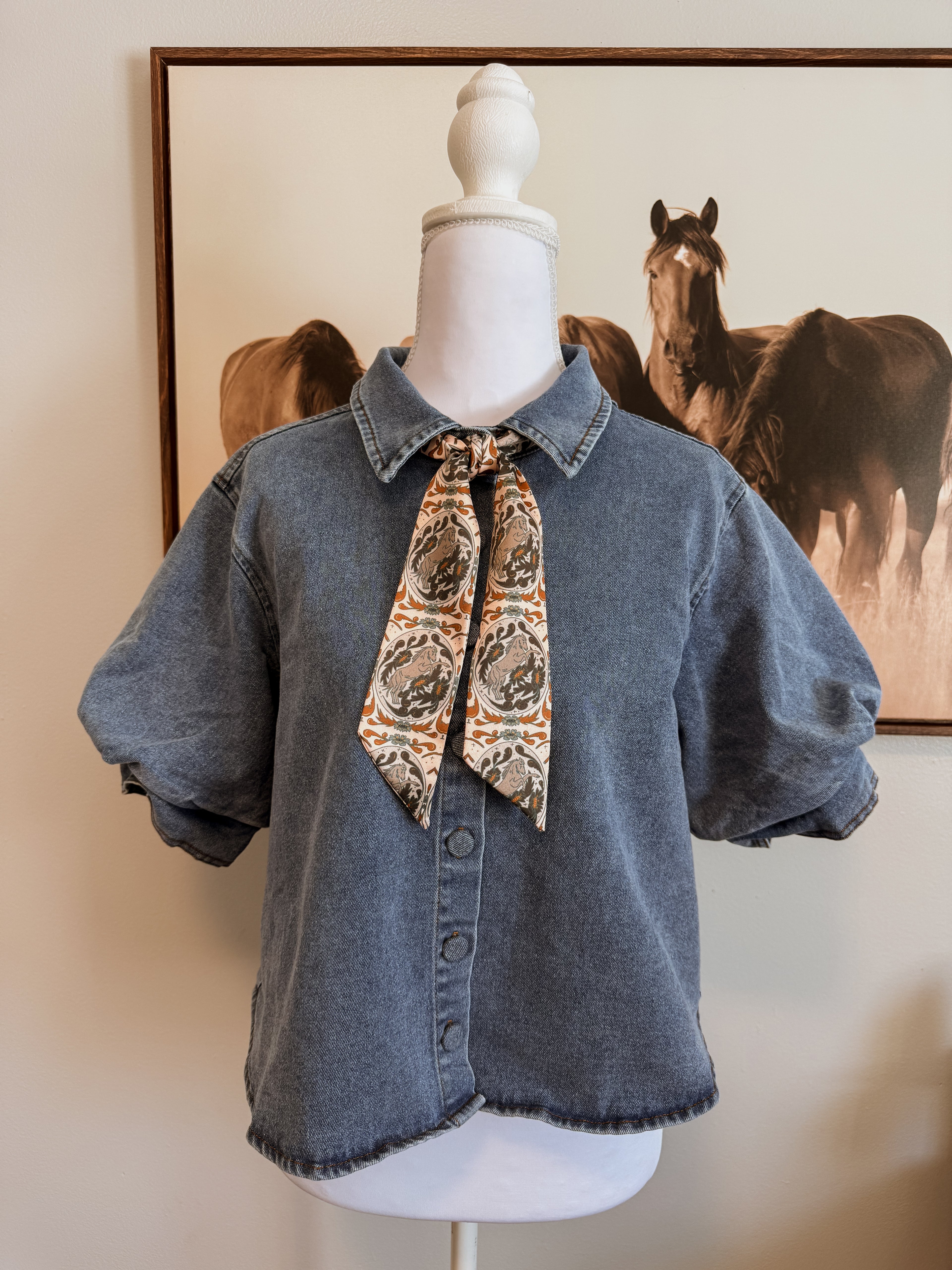 The Verona Button Up